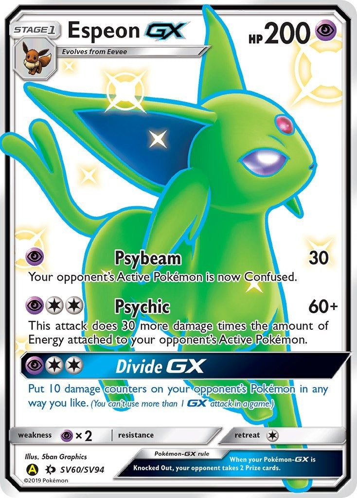 Image for Espeon GX (SV60/SV94) (HIF:SV) - Pokemon