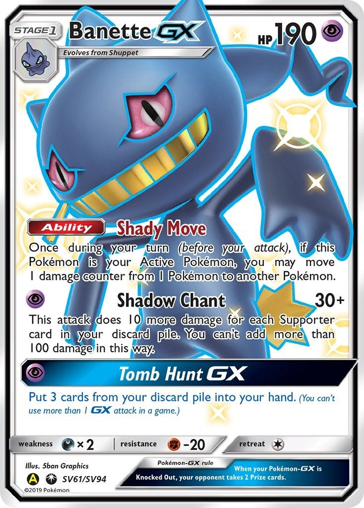 Image for Banette GX (SV61/SV94) (HIF:SV) - Pokemon