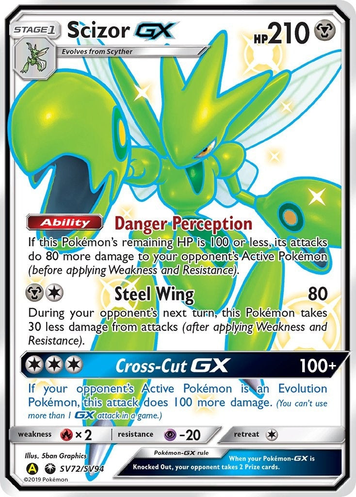 Image for Scizor GX (SV72/SV94) (HIF:SV) - Pokemon