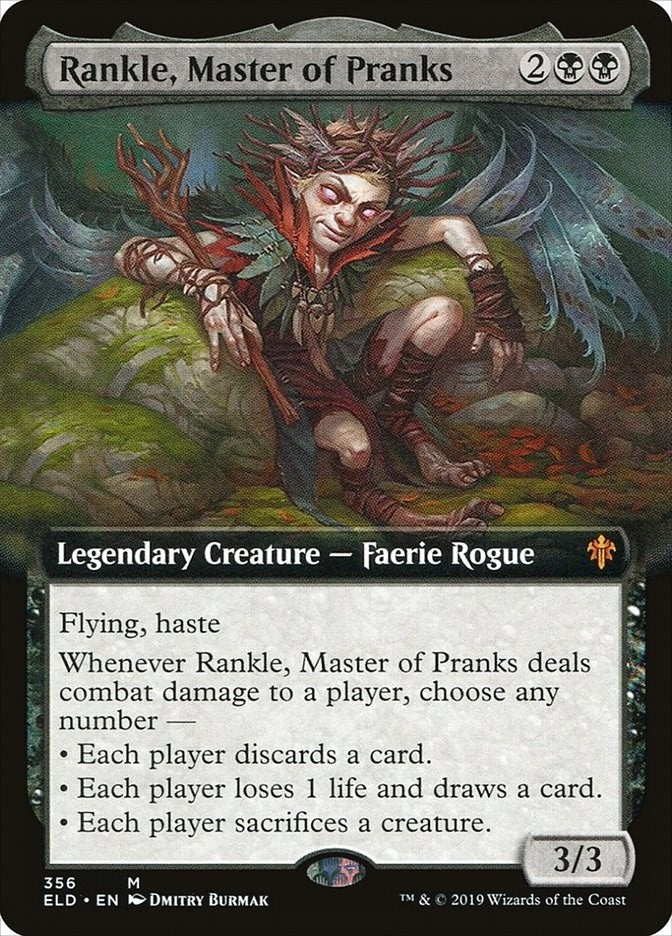 Image for Rankle, Master of Pranks (Extended Art) (356) (ELD) - Magic: The Gathering