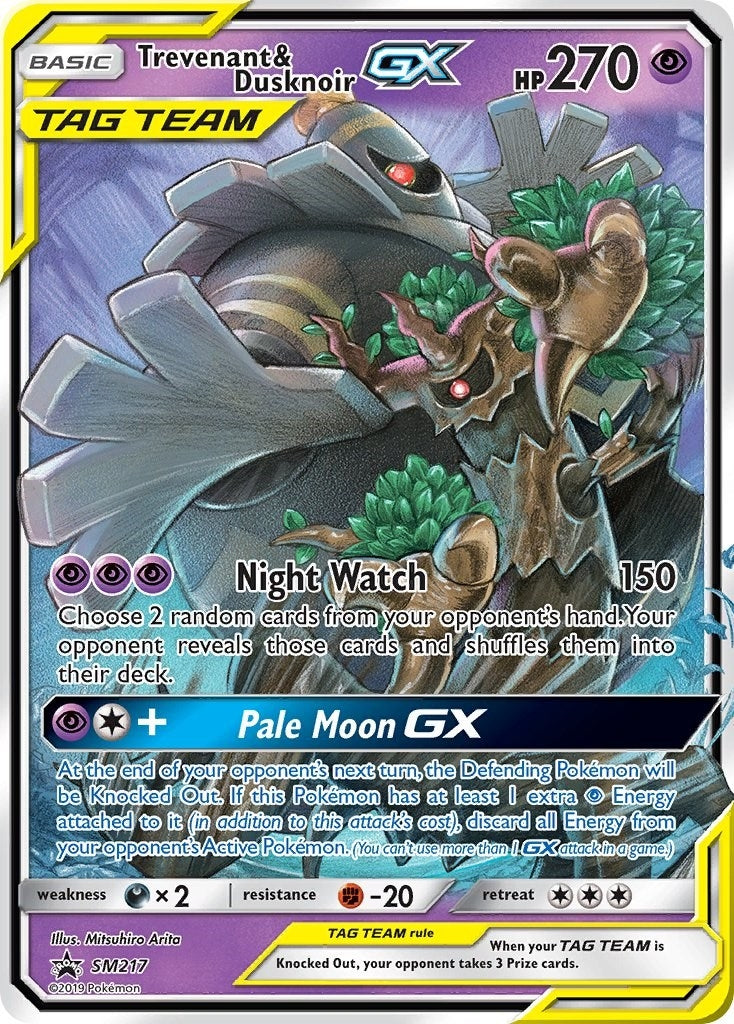 Image for Trevenant & Dusknoir GX - SM217 (SM217) (SMP) - Pokemon