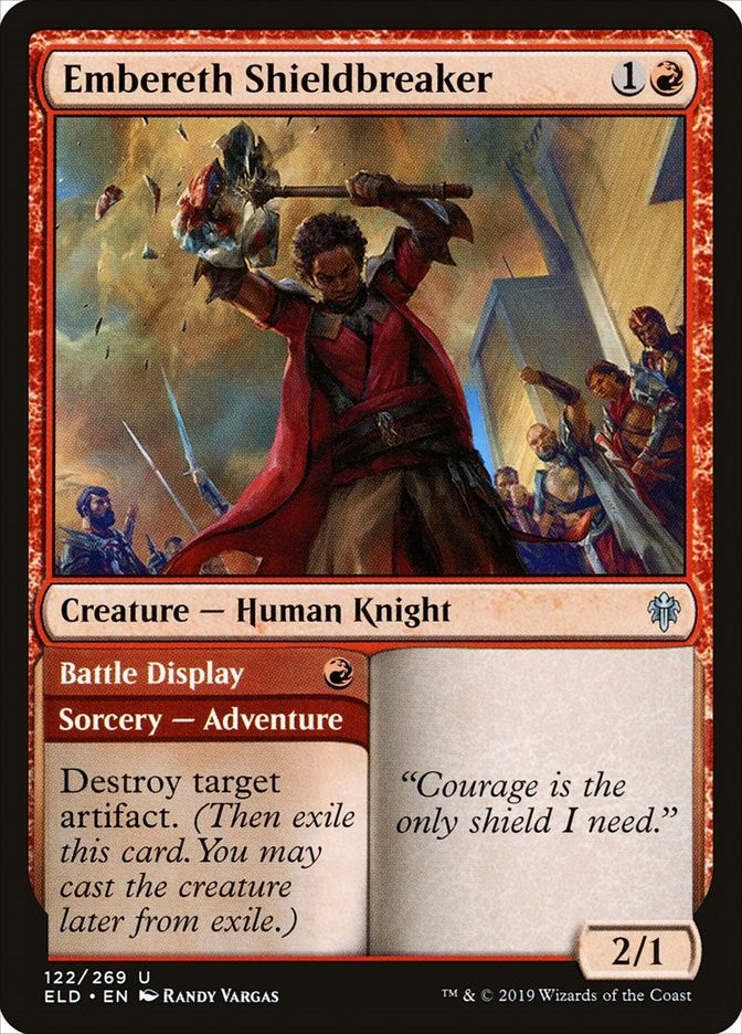 Image for Embereth Shieldbreaker (122) - Magic: The Gathering
