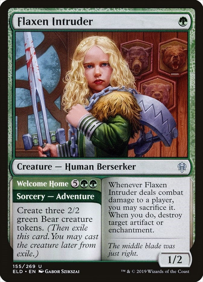 Image for Flaxen Intruder (155) - Magic: The Gathering