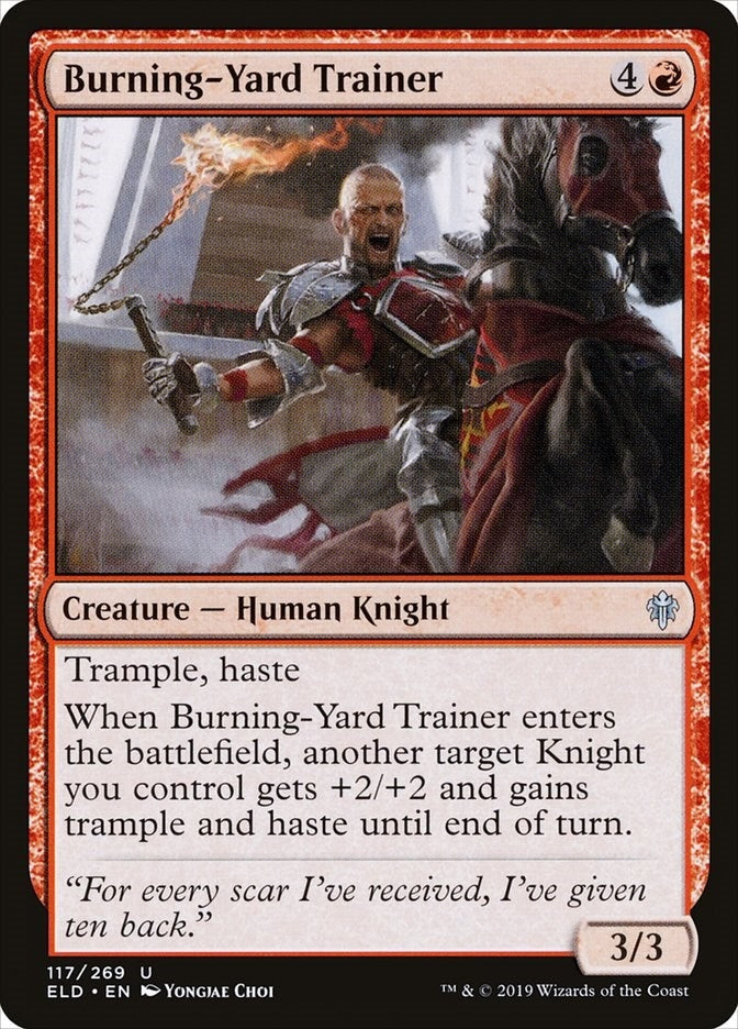Image for Burning-Yard Trainer (117) - Magic: The Gathering