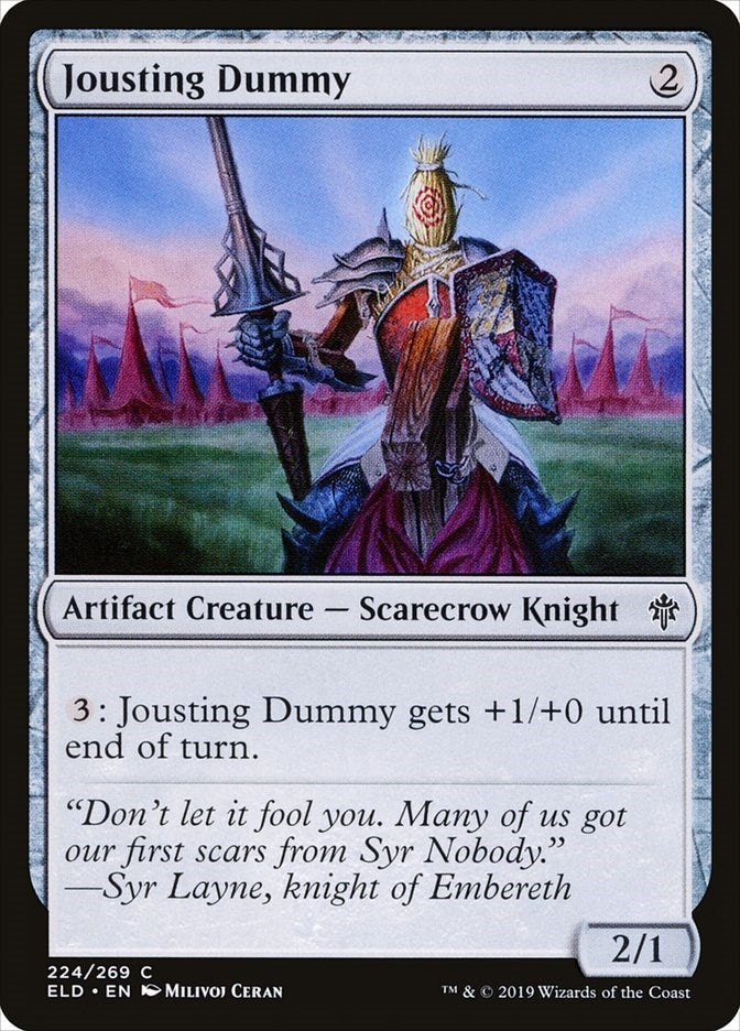 Image for Jousting Dummy (224) (ELD) - Magic: The Gathering