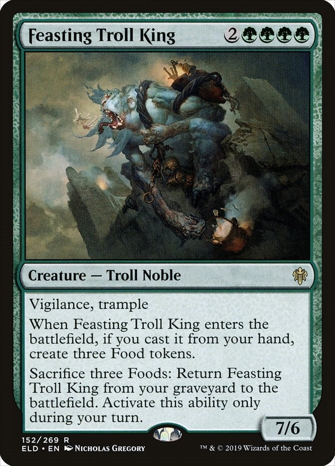 Image for Feasting Troll King (152) - Magic: The Gathering