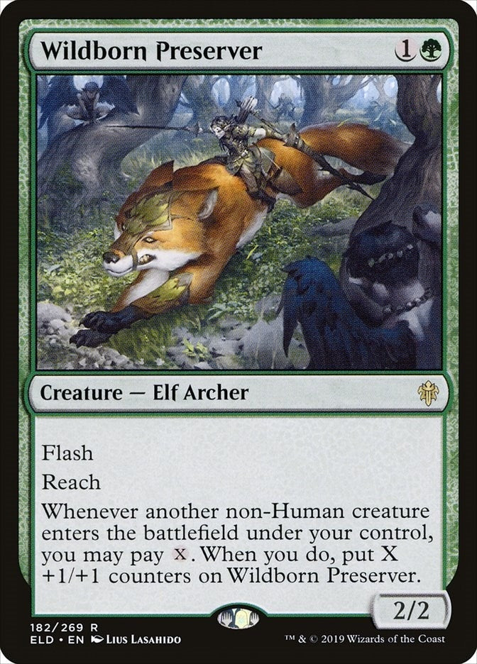 Image for Wildborn Preserver (182) - Magic: The Gathering