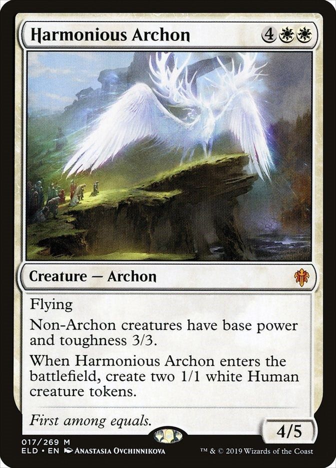 Image for Harmonious Archon (17) (ELD) - Magic: The Gathering