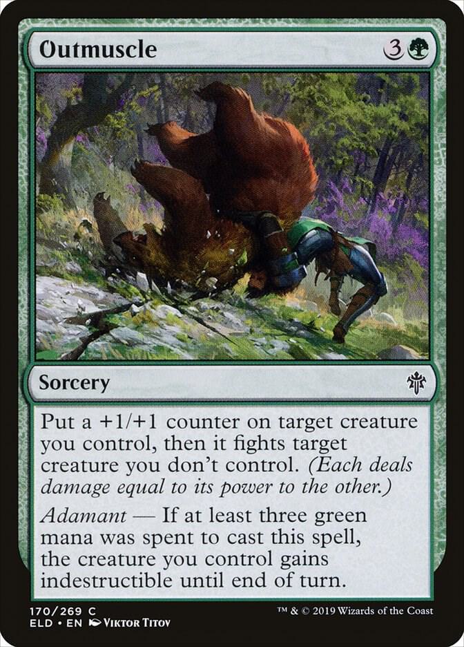 Image for Outmuscle (170) - Magic: The Gathering