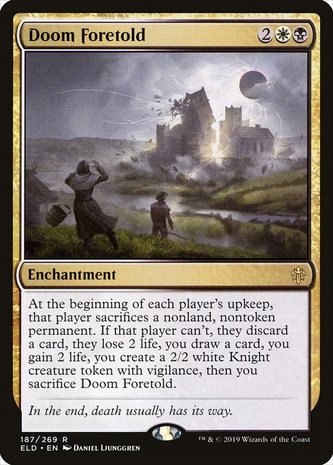 Image for Doom Foretold (187) - Magic: The Gathering