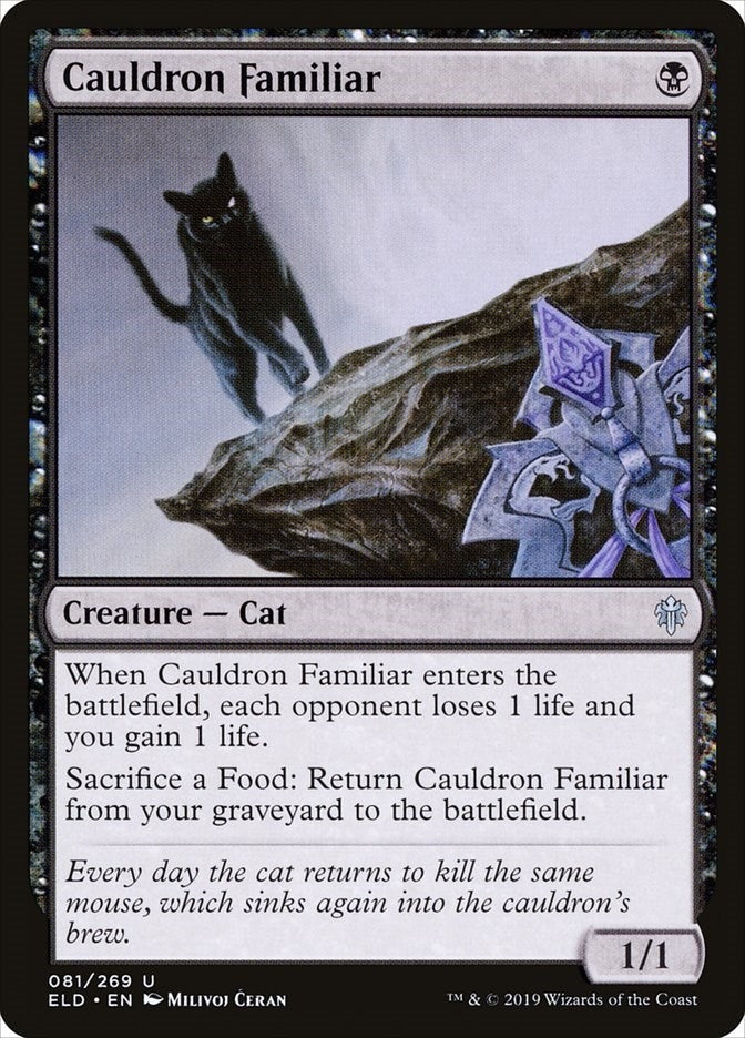 Image for Cauldron Familiar (81) - Magic: The Gathering