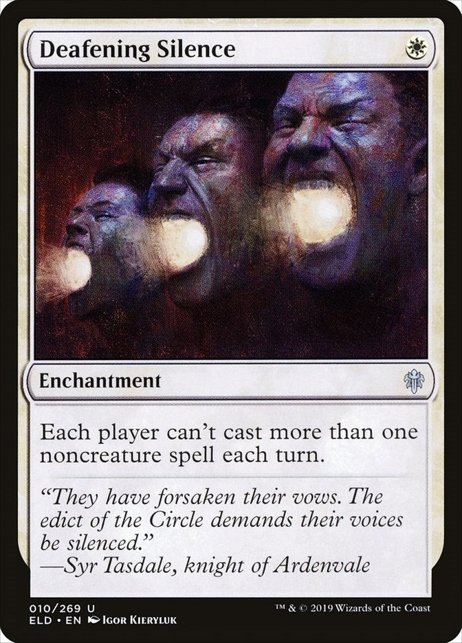 Image for Deafening Silence (10) - Magic: The Gathering