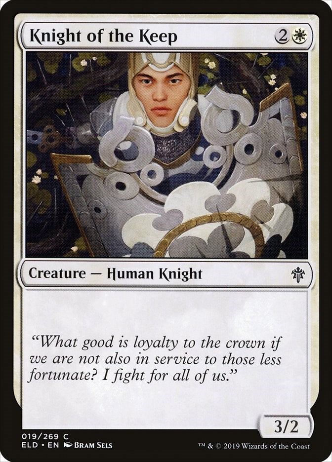 Image for Knight of the Keep (19) - Magic: The Gathering