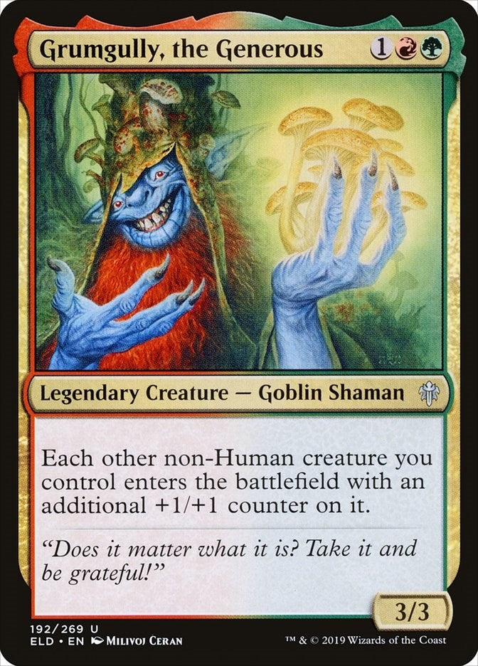 Image for Grumgully, the Generous (192) (ELD) - Magic: The Gathering