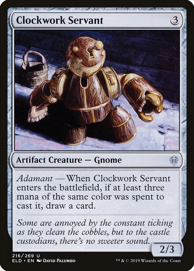 Image for Clockwork Servant (216) - Magic: The Gathering