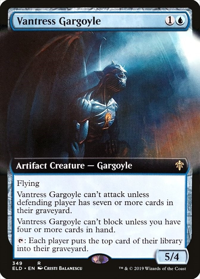 Image for Vantress Gargoyle (Extended Art) (349) - Magic: The Gathering