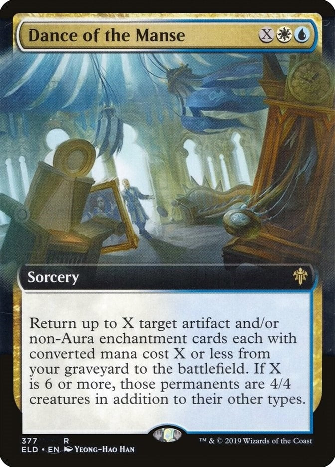 Image for Dance of the Manse (Extended Art) (377) (ELD) - Magic: The Gathering