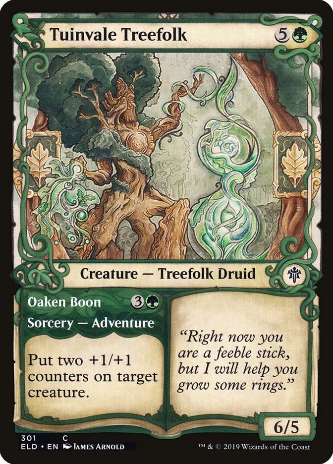 Image for Tuinvale Treefolk (Showcase) (301) - Magic: The Gathering