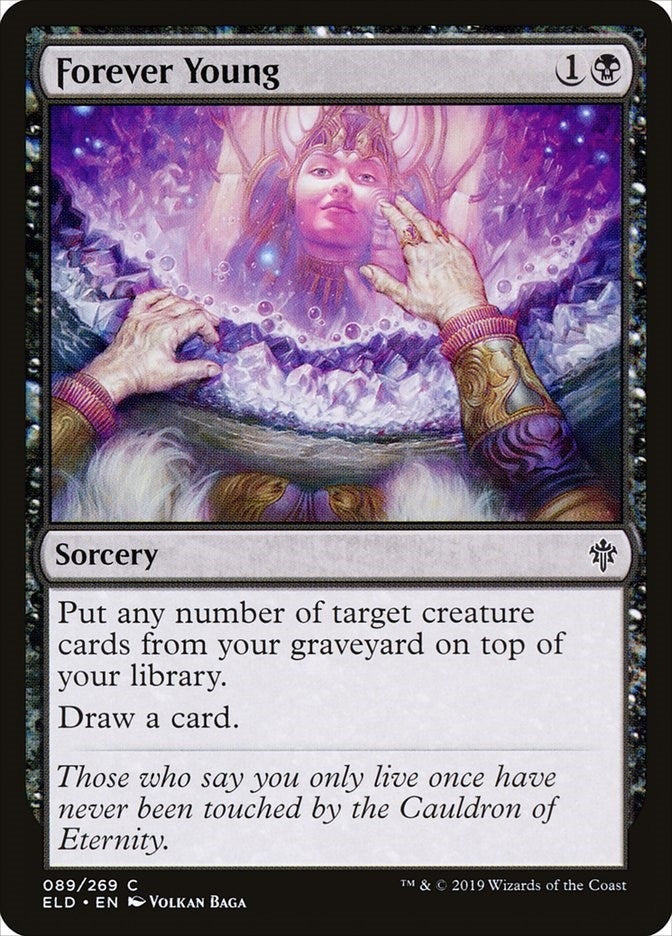 Image for Forever Young (89) (ELD) - Magic: The Gathering