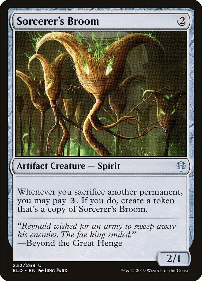 Image for Sorcerer's Broom (232) - Magic: The Gathering