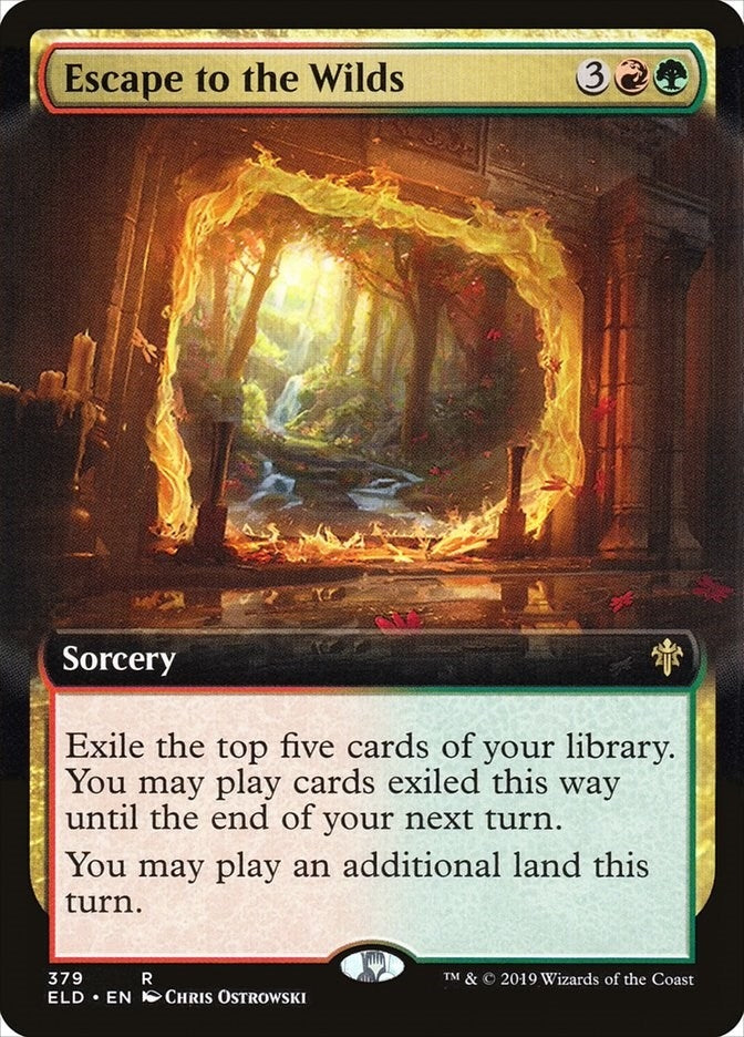 Image for Escape to the Wilds (Extended Art) (379) - Magic: The Gathering