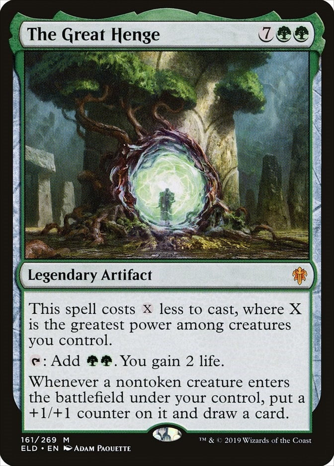 Image for The Great Henge (161) - Magic: The Gathering