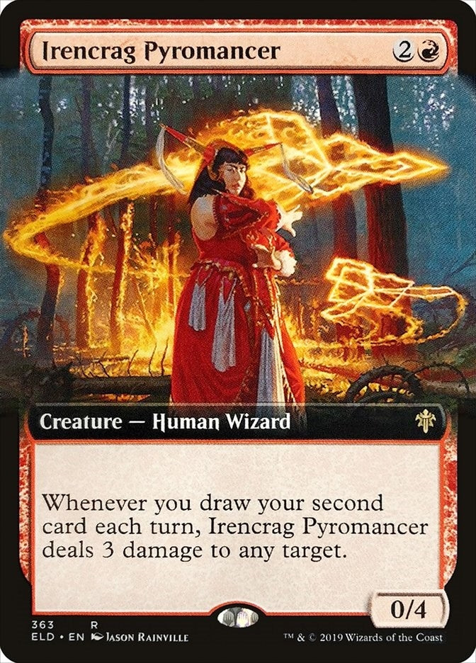 Image for Irencrag Pyromancer (Extended Art) (363) - Magic: The Gathering