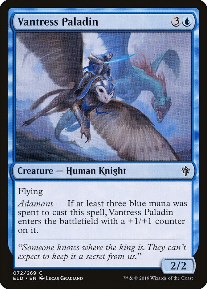 Image for Vantress Paladin (72) - Magic: The Gathering