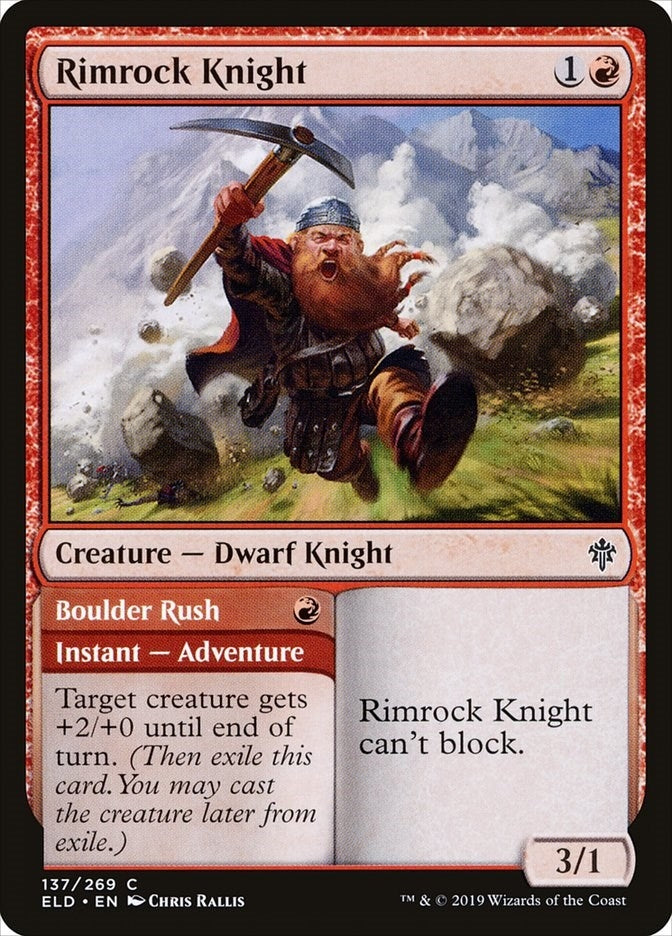Image for Rimrock Knight (137) - Magic: The Gathering