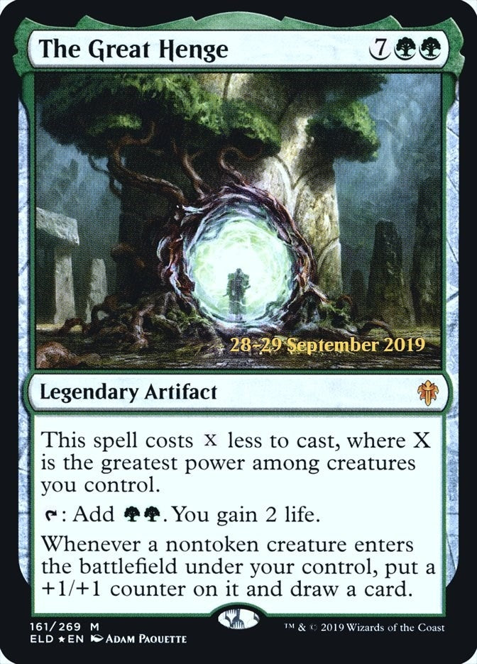 Image for The Great Henge (161) - Magic: The Gathering