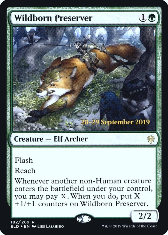 Image for Wildborn Preserver (182) - Magic: The Gathering