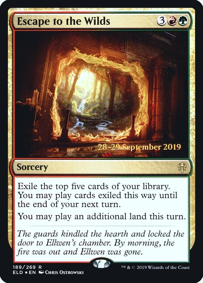 Image for Escape to the Wilds (189) - Magic: The Gathering