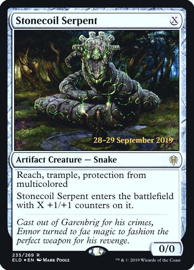 Image for Stonecoil Serpent (235) - Magic: The Gathering