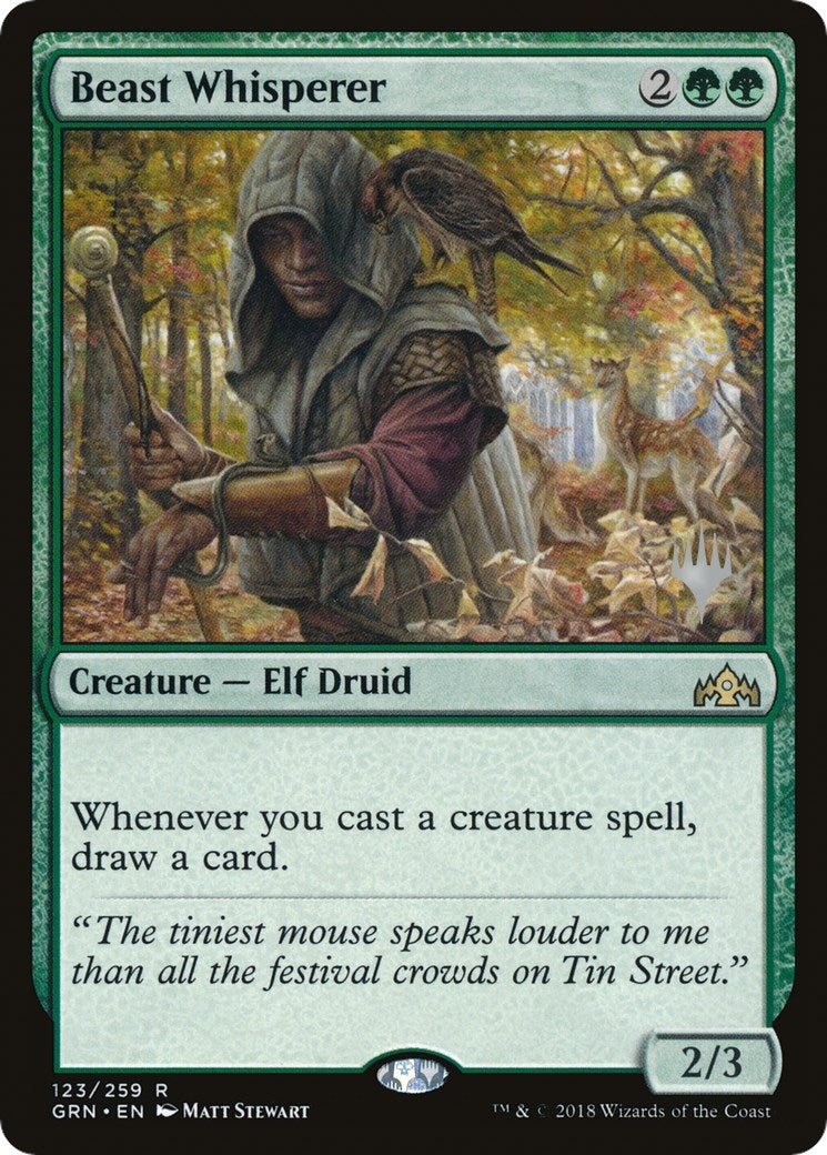 Image for Beast Whisperer (123) (PPELD) - Magic: The Gathering