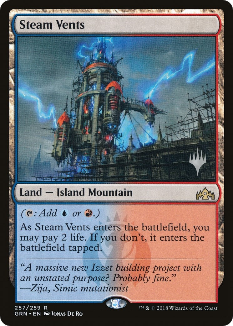 Image for Steam Vents (257) - Magic: The Gathering