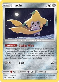 Image for Jirachi (099/181) (PR) - Pokemon