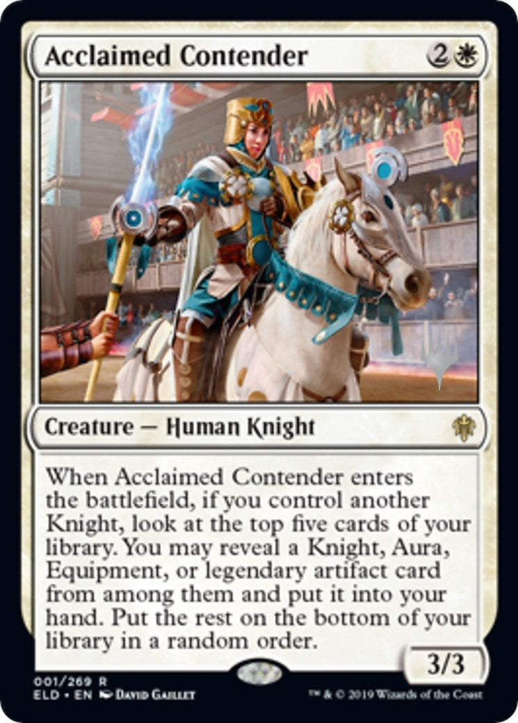 Image for Acclaimed Contender (1) (PPELD) - Magic: The Gathering