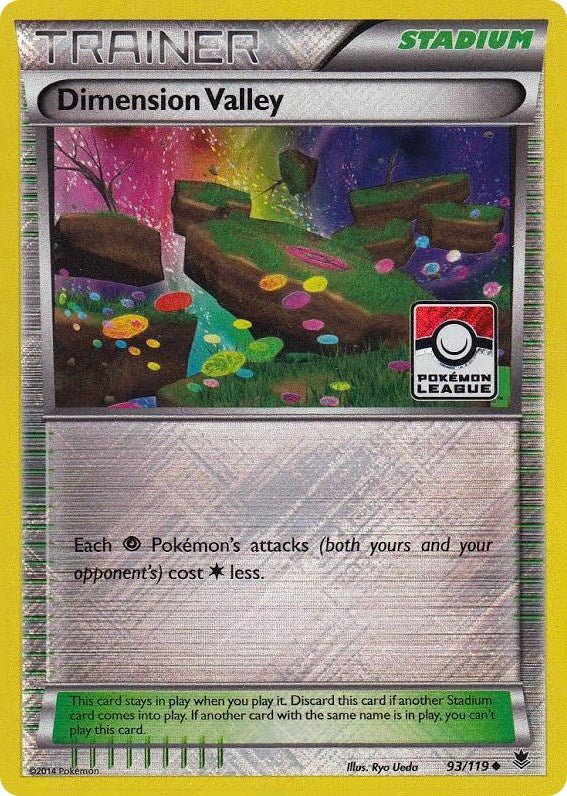 Image for Dimension Valley - 93/119 (Pokemon League) (093/119) (PR) - Pokemon