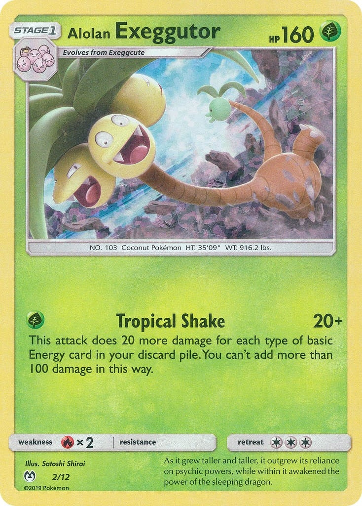 Image for Alolan Exeggutor (002/012) (M19) - Pokemon