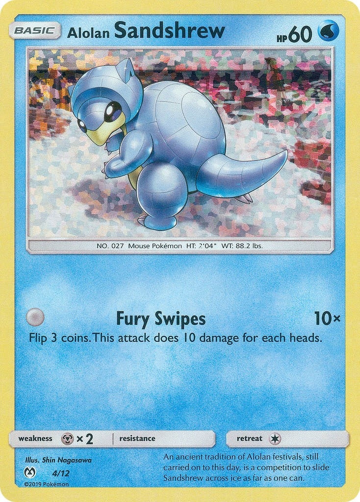 Image for Alolan Sandshrew (004/012) (M19) - Pokemon