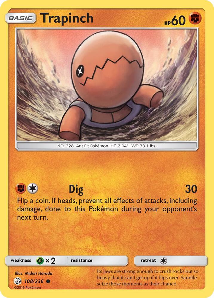 Trapinch (108/236) (SM12)