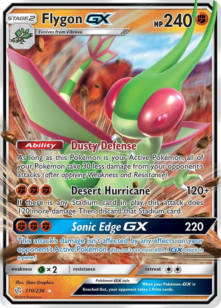 Image for Flygon GX (110/236) (SM12) - Pokemon