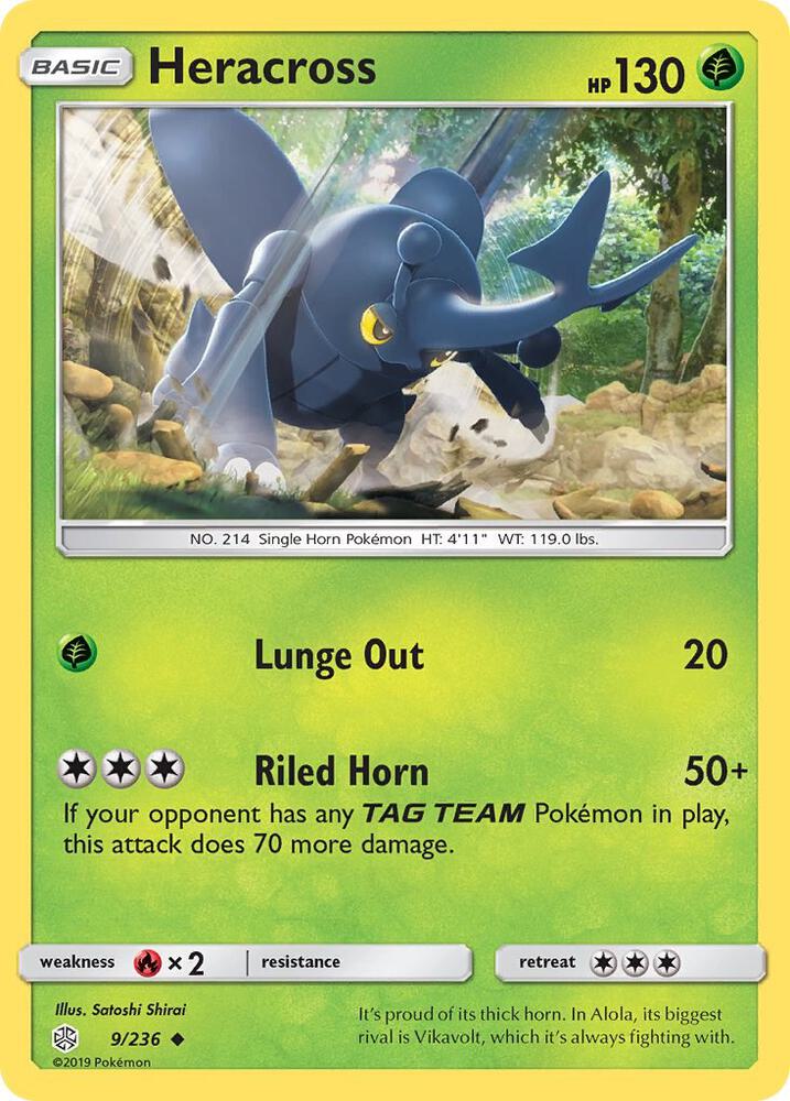 Image for Heracross (9/236) (SM12) - Pokemon
