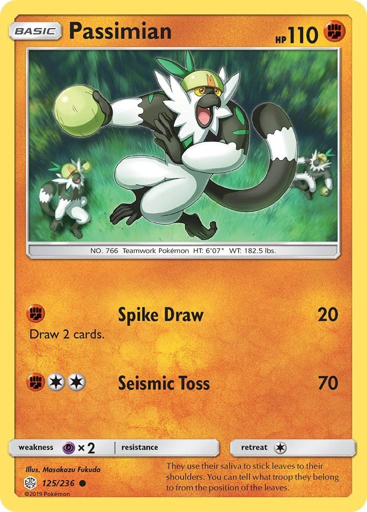 Image for Passimian (125/236) (SM12) - Pokemon