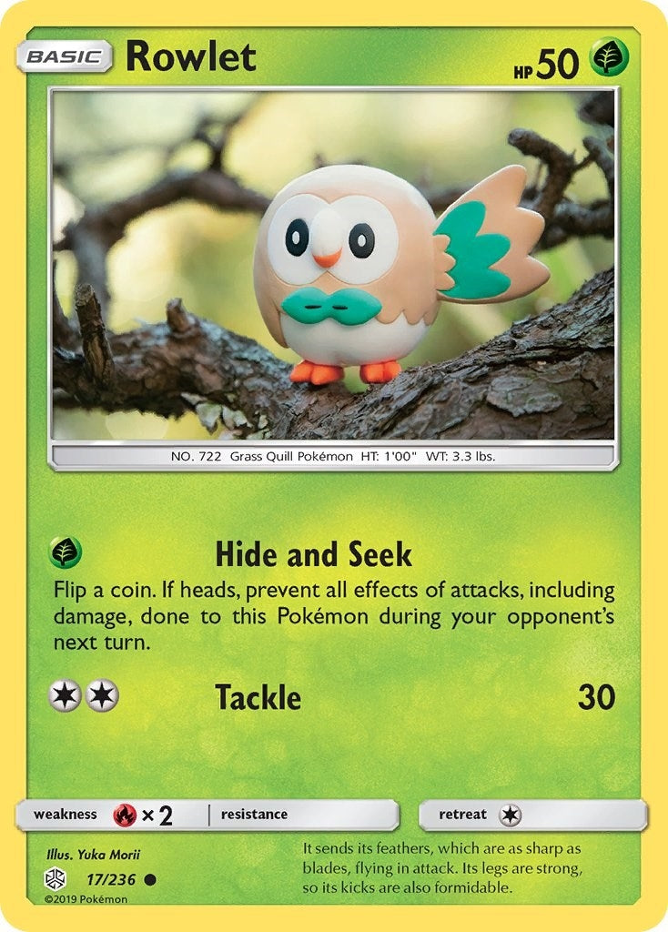 Image for Rowlet (17/236) (SM12) - Pokemon