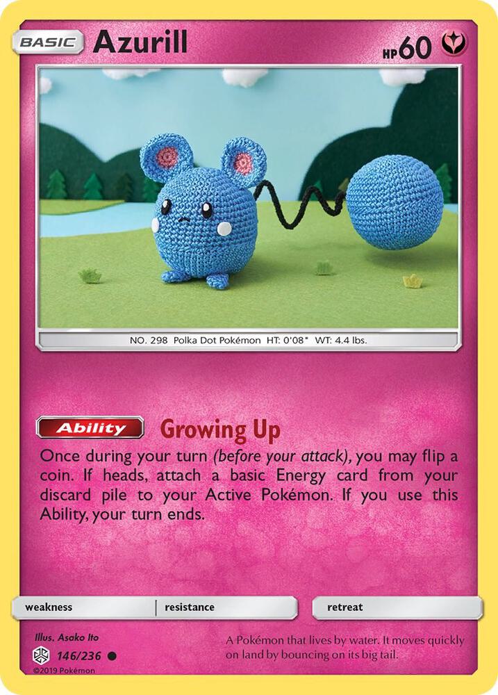 Image for Azurill (146/236) (SM12) - Pokemon