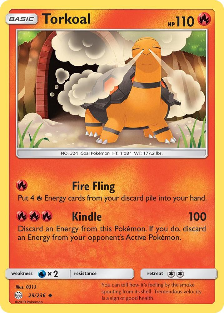 Image for Torkoal (29/236) (SM12) - Pokemon
