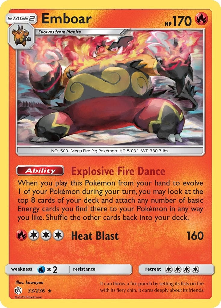 Image for Emboar (33/236) (SM12) - Pokemon