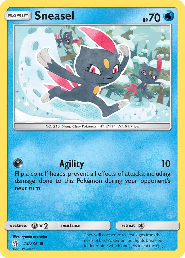 Image for Sneasel (43/236) (SM12) - Pokemon