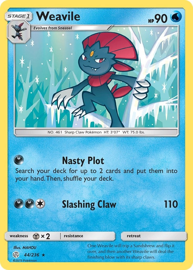 Image for Weavile (44/236) (SM12) - Pokemon